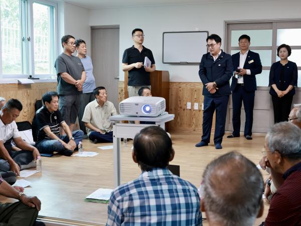 남해안 해안경관도로(고흥 풍류) 주민설명회