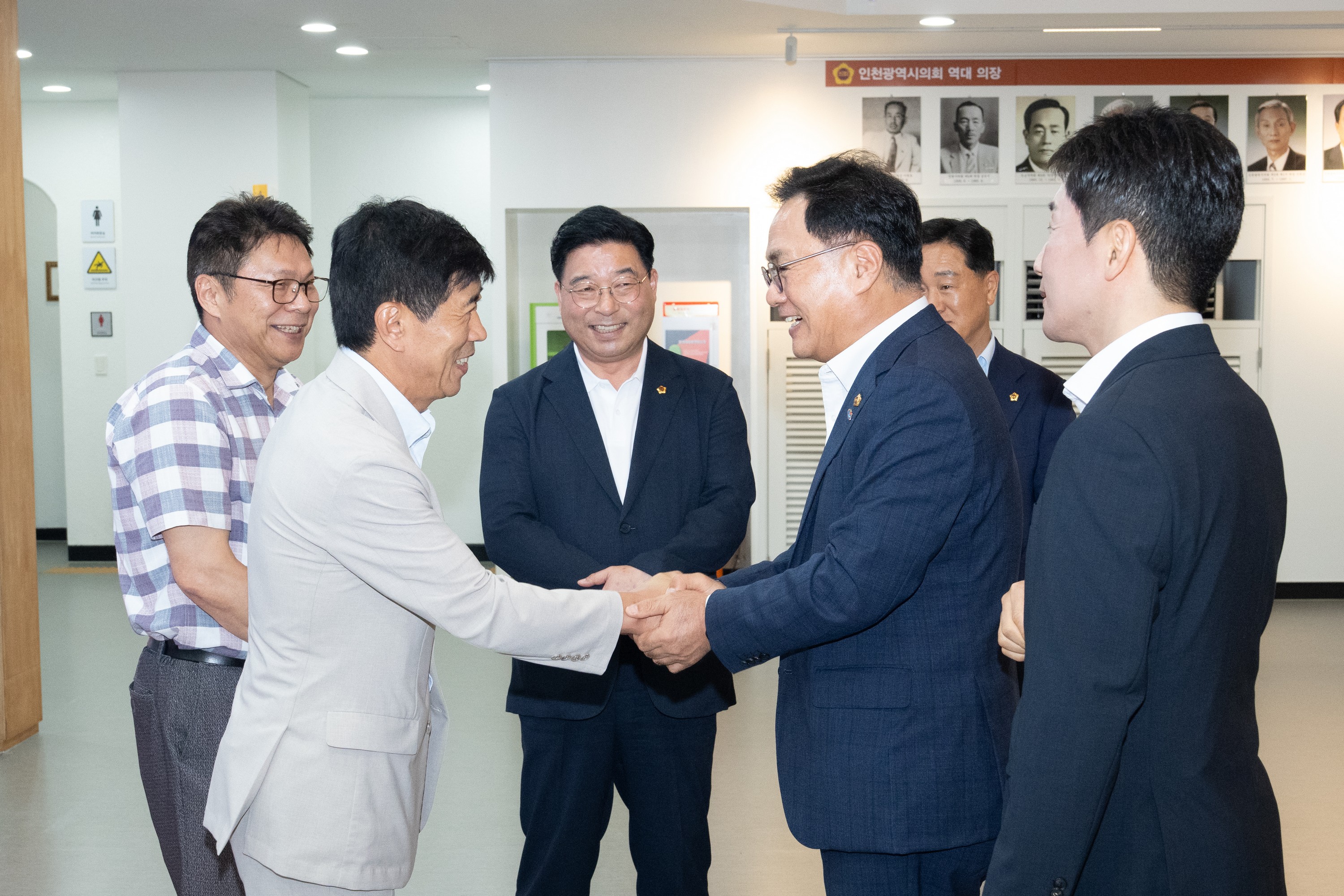 인천광역시의회 방문 및 접견 7