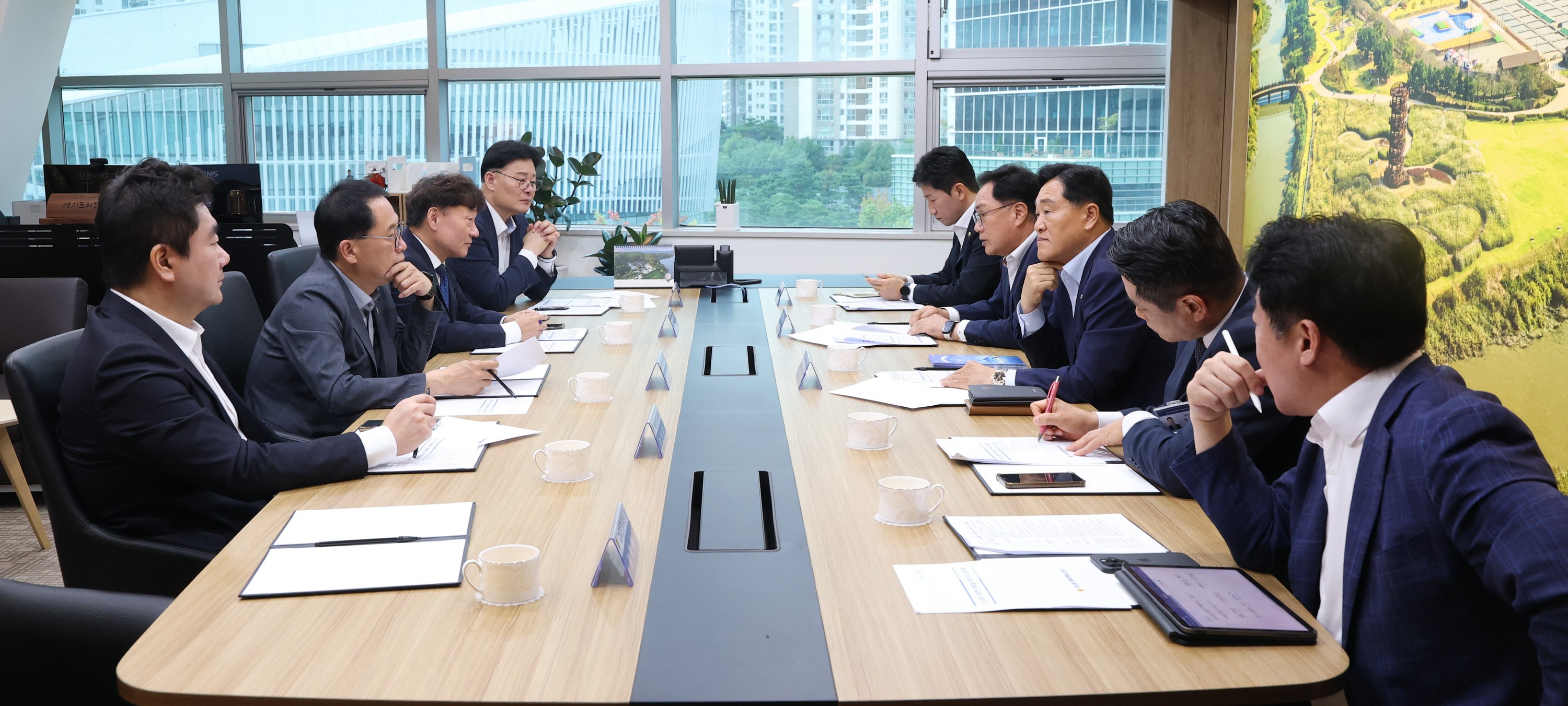 경기도의회 방문 및 접견 1