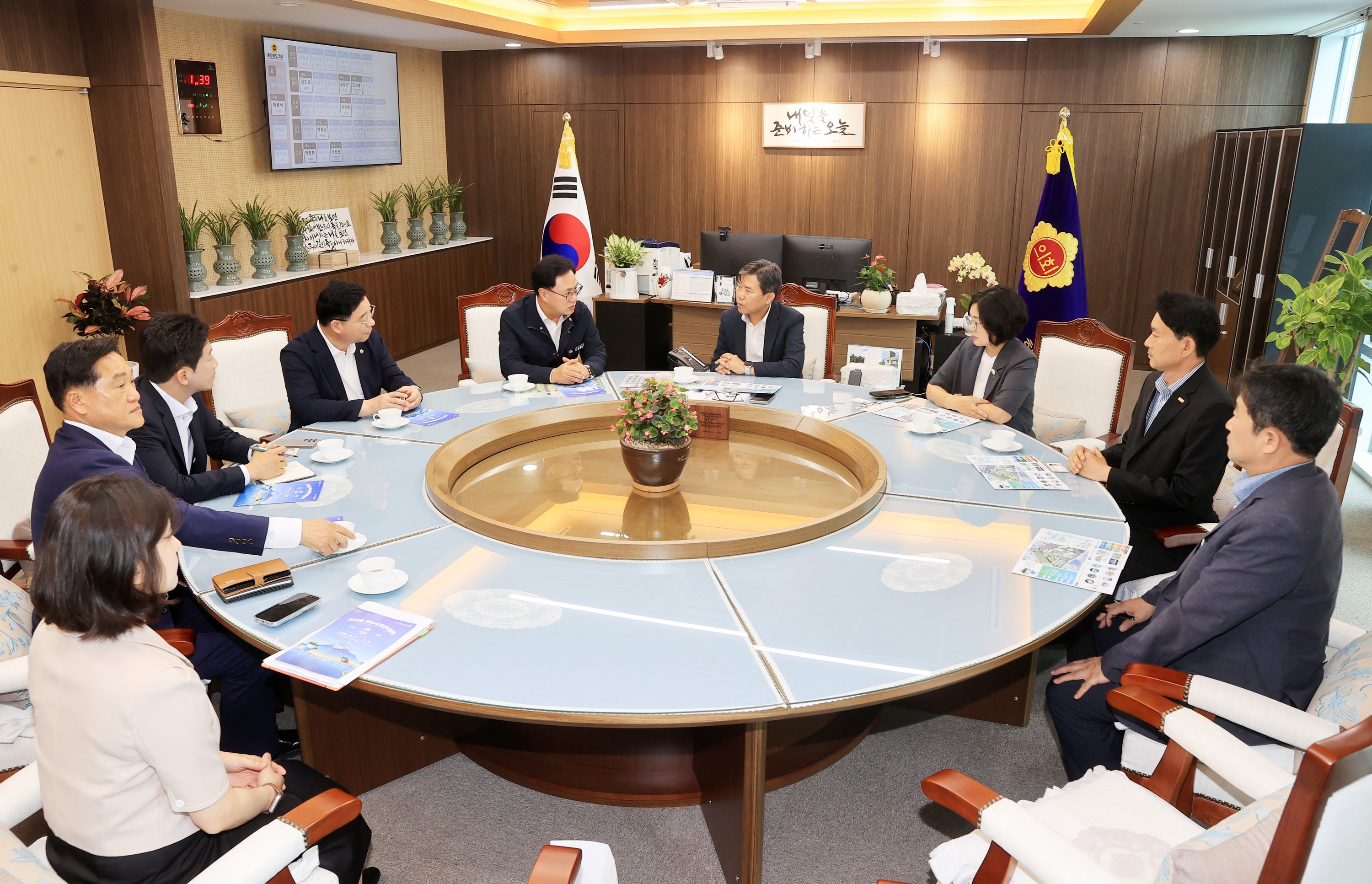 충북도의회 방문 및 접견 5