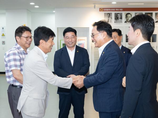 인천광역시의회 방문 및 접견 7