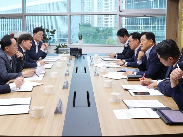 경기도의회 방문 및 접견