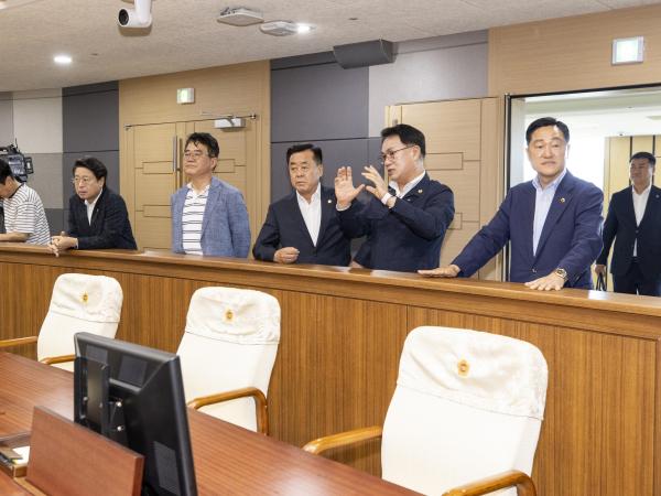 경북도의회 방문 및 접견 4