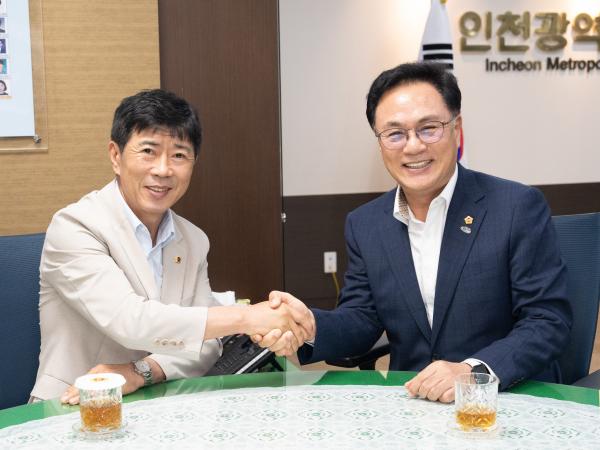 인천광역시의회 방문 및 접견 6