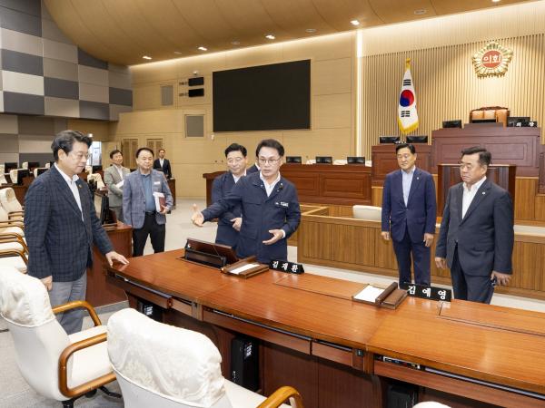 경북도의회 방문 및 접견 9
