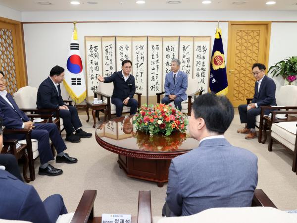 충남도의회 방문 및 접견 2