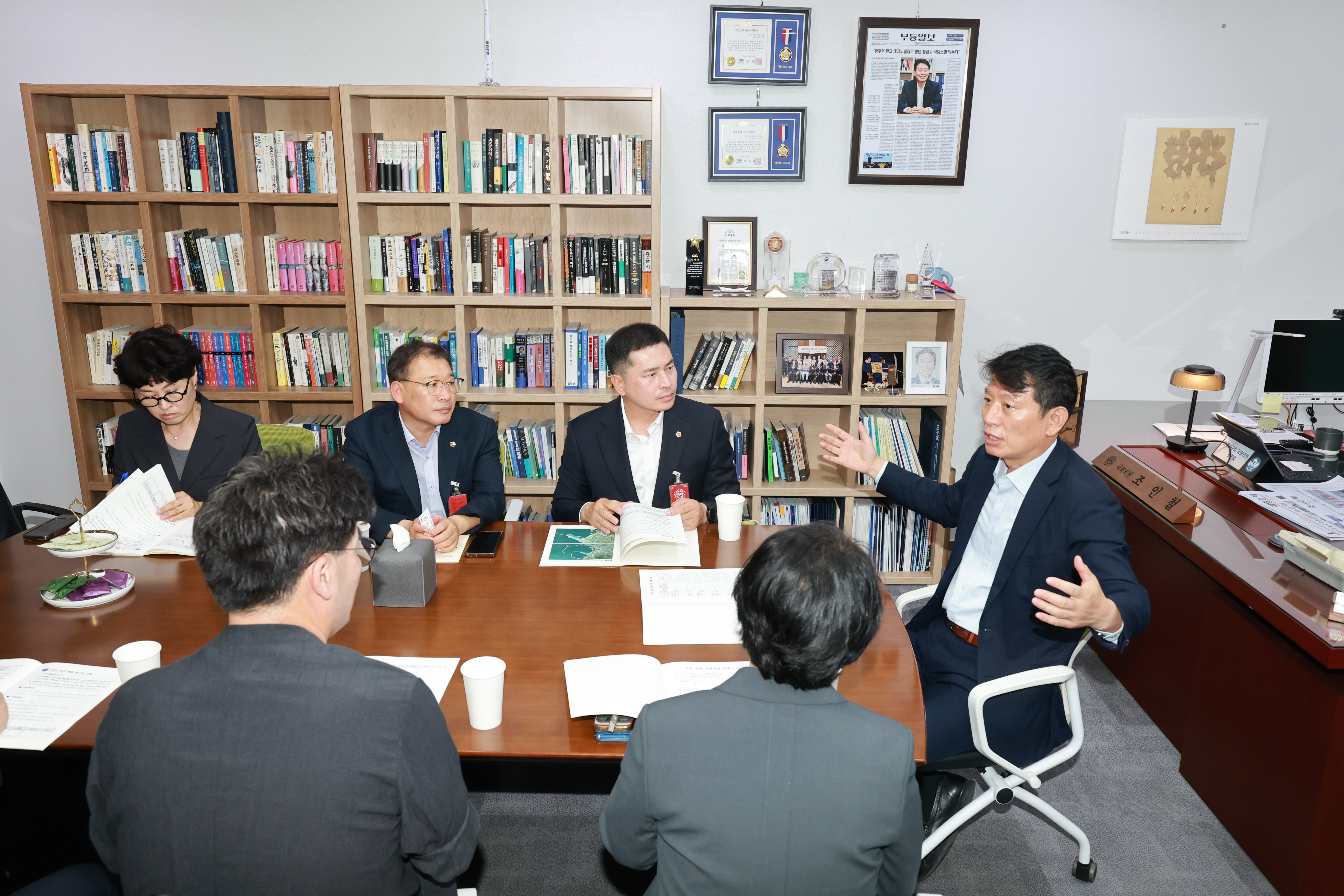 기획재정위원회 국회 예결위원장 등 면담, 27년 본예산 국비반영 건의 8