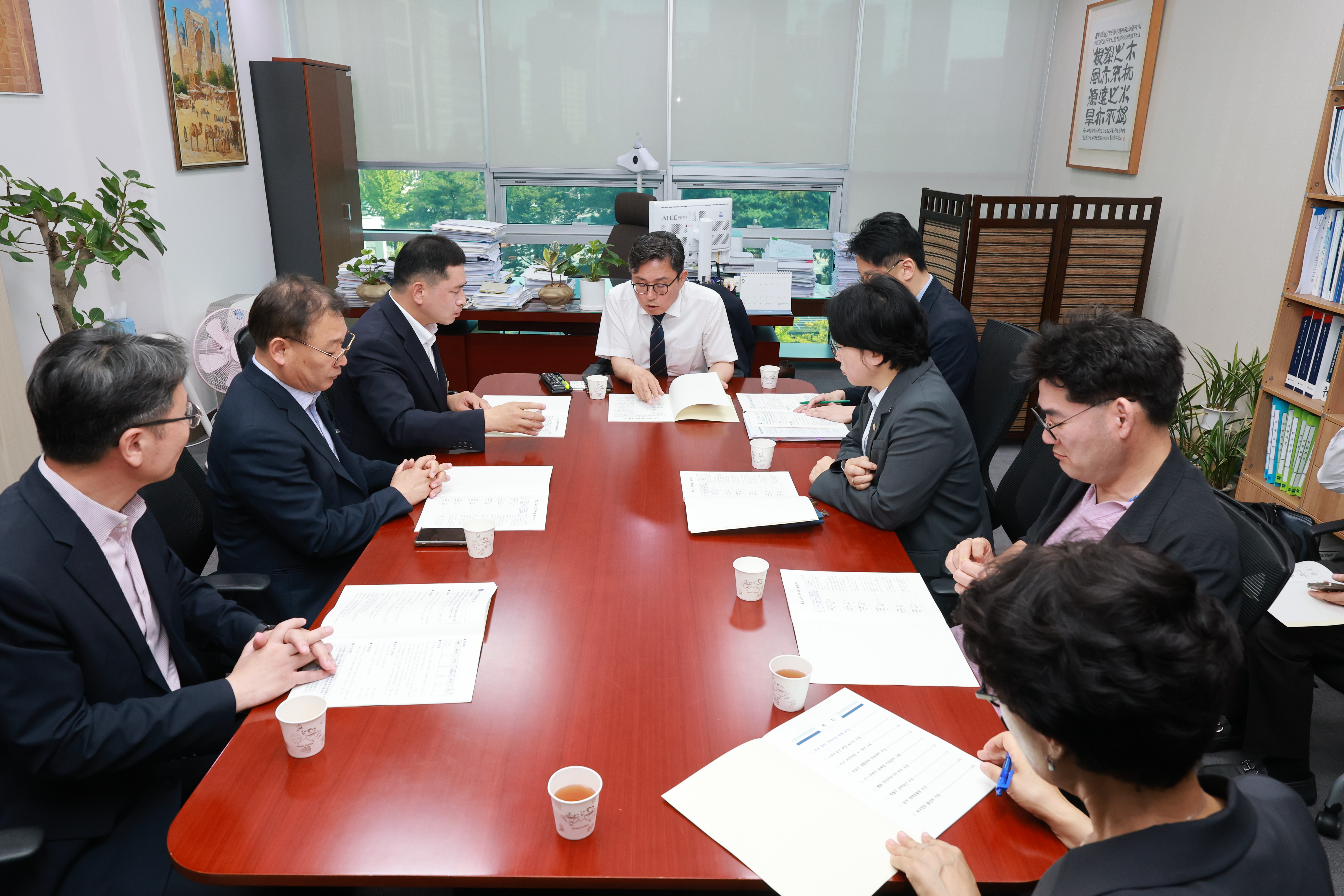 기획재정위원회 국회 예결위원장 등 면담, 27년 본예산 국비반영 건의 6