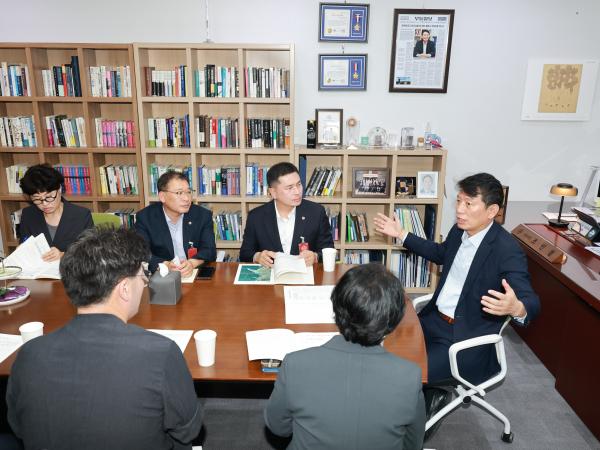 기획재정위원회 국회 예결위원장 등 면담, 27년 본예산 국비반영 건의 8