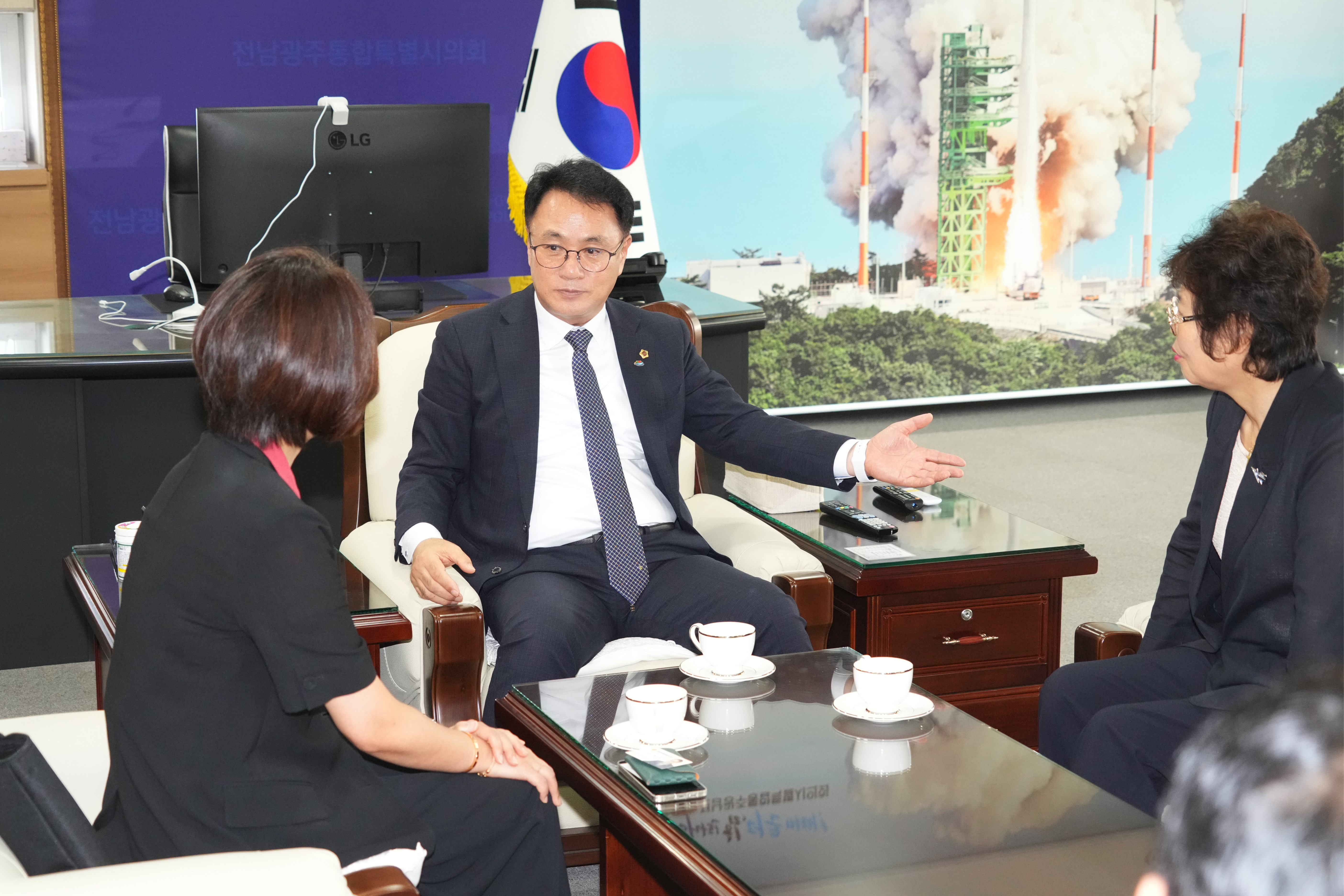 광주YWCA 회장 방문 4