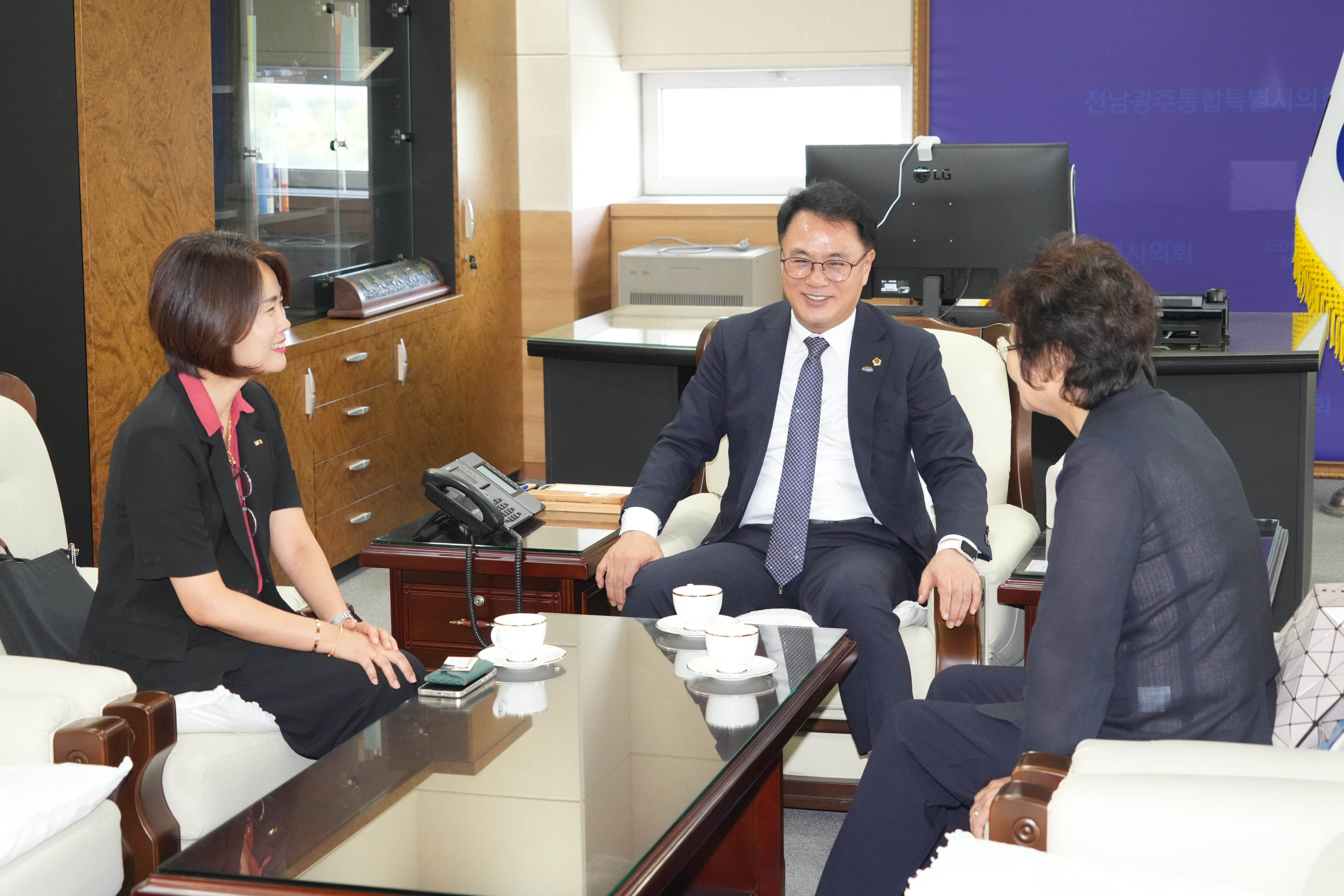  광주YWCA 회장 방문 5