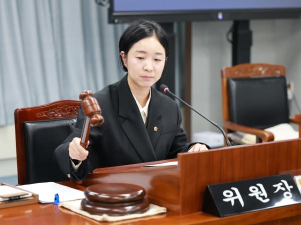 전남광주통합특별시의회 청연 특별위원회 1차 회의 5