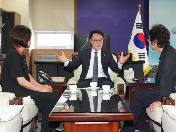  광주YWCA 회장 방문 3
