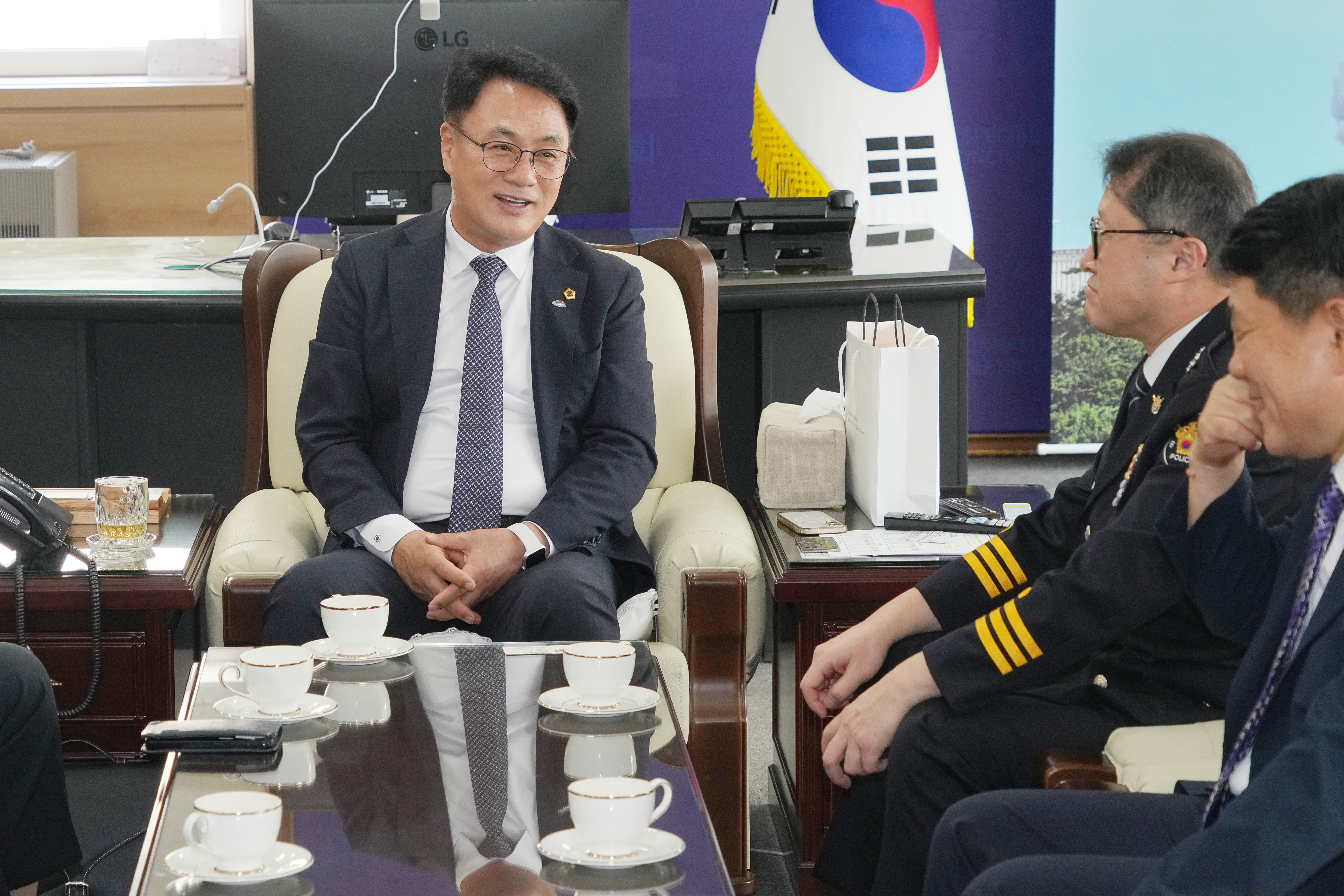 광주경찰청장방문 1