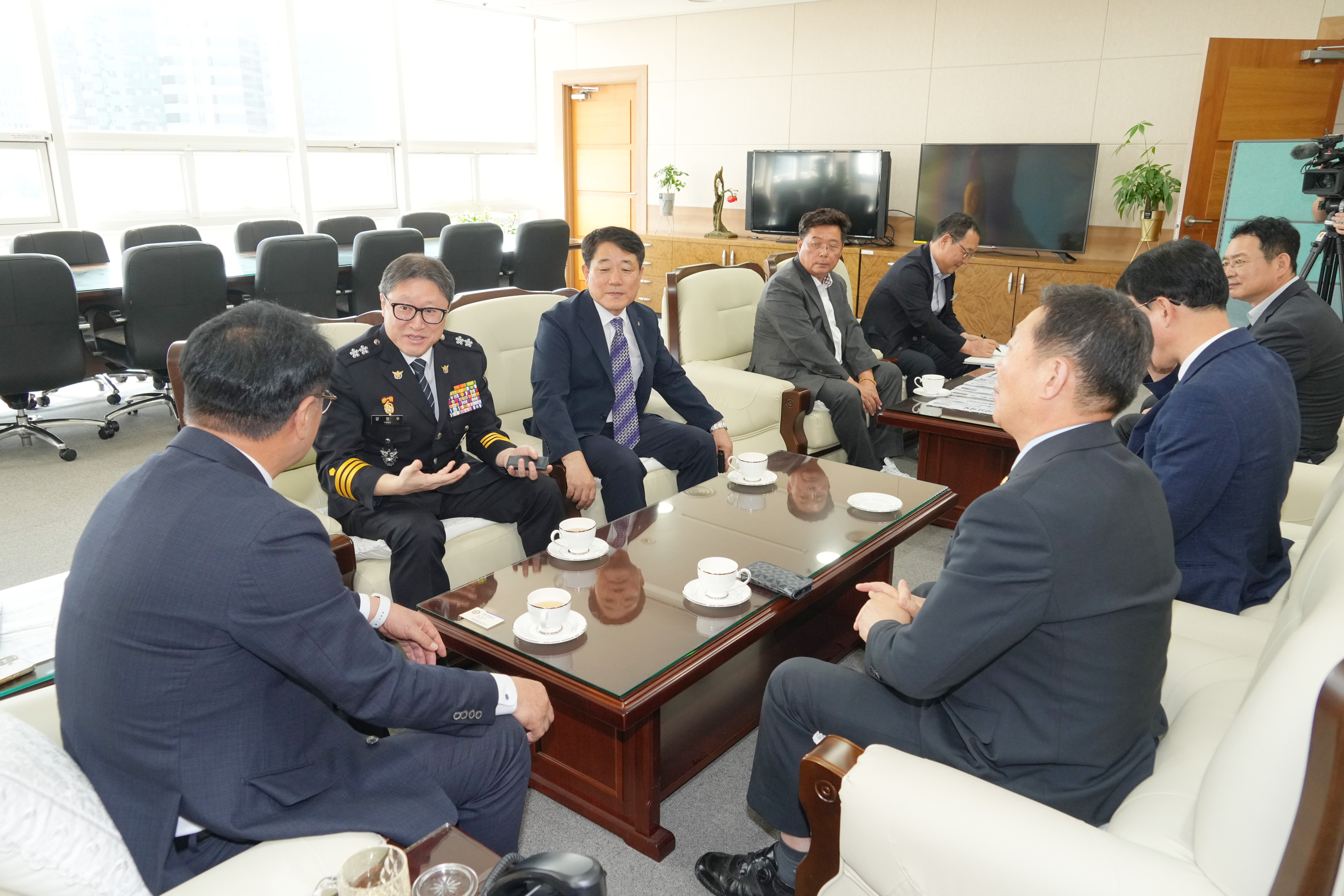 광주경찰청장방문 7