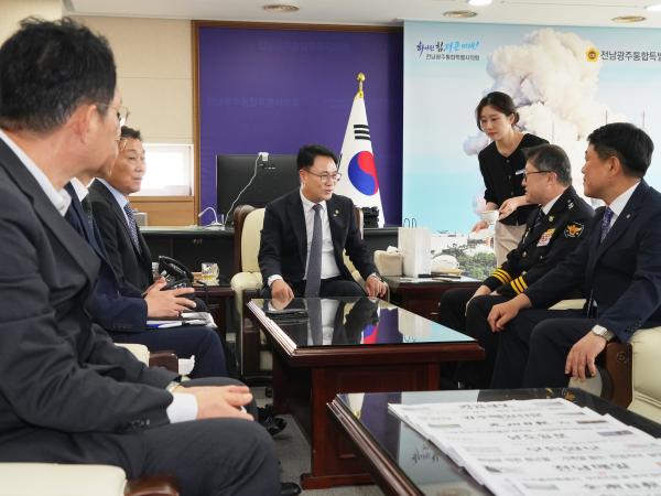 광주경찰청장방문 6