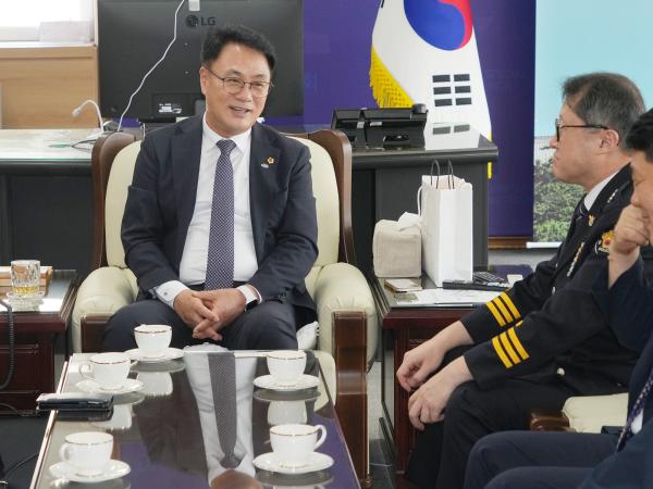 광주경찰청장방문