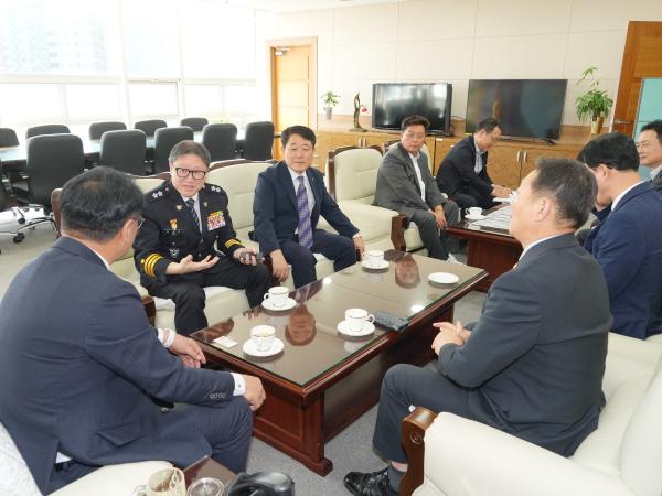 광주경찰청장방문 7