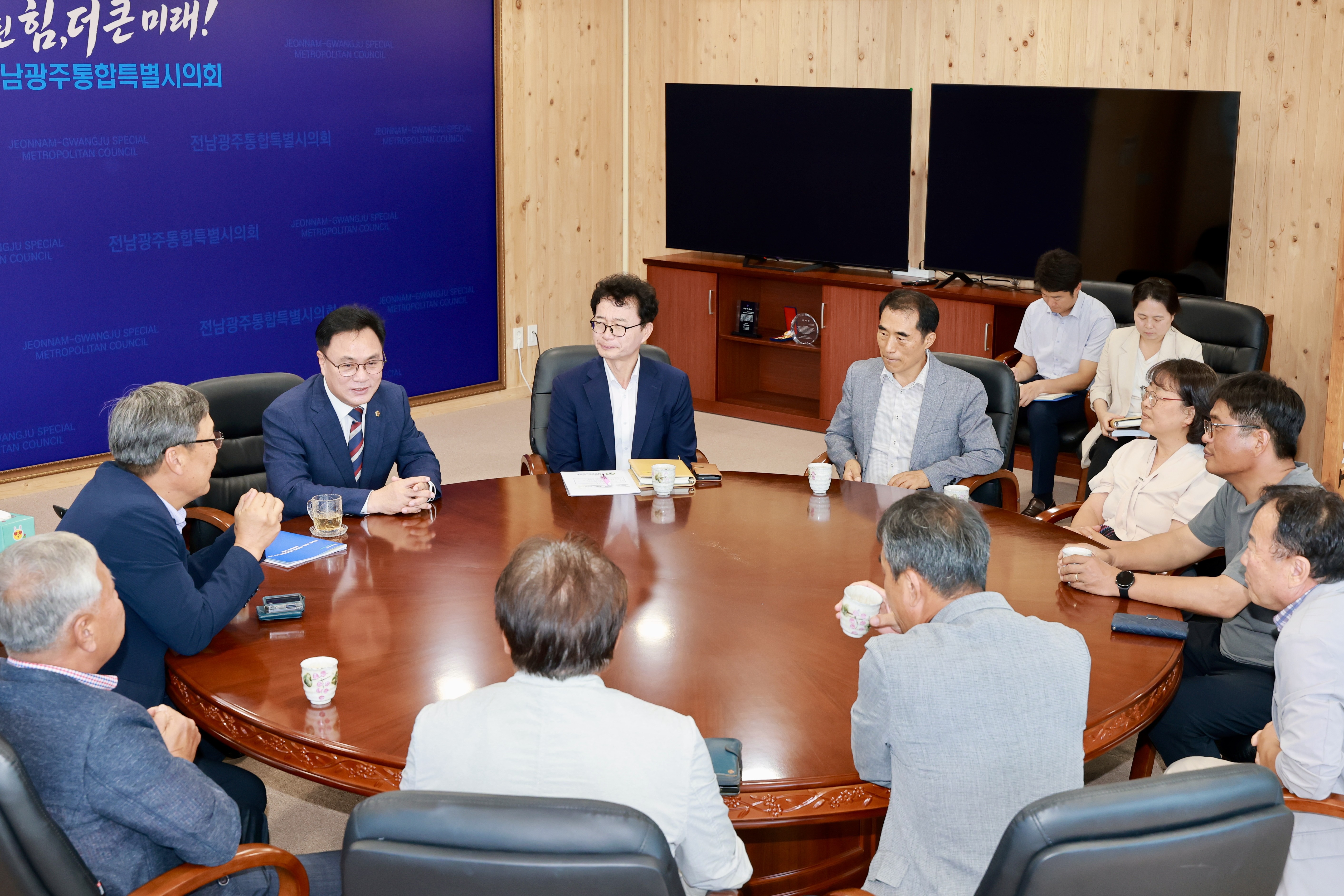 전남친환경농업인협회 간담회 6