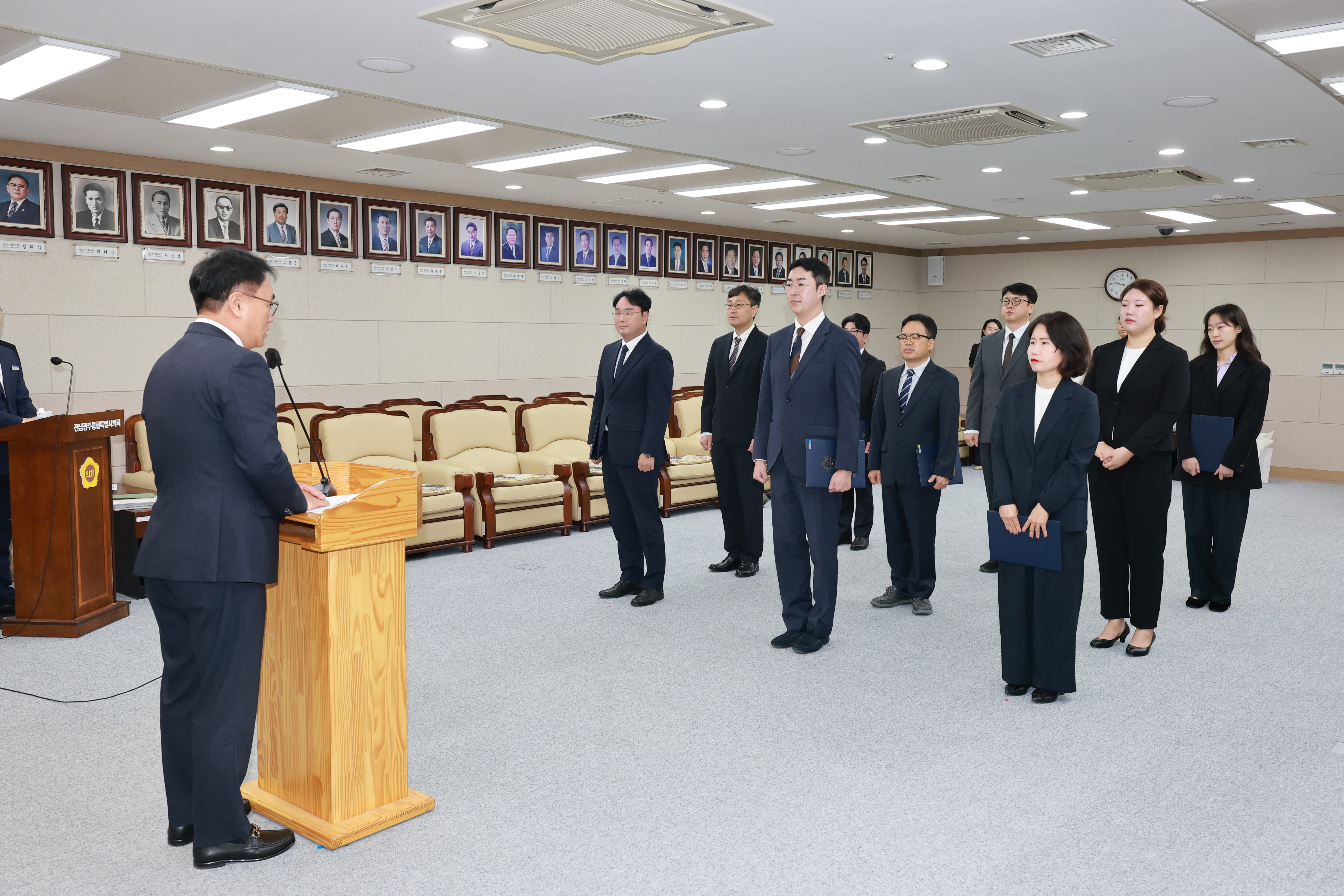 신규 임기제 공무원 임용장 수여식 5