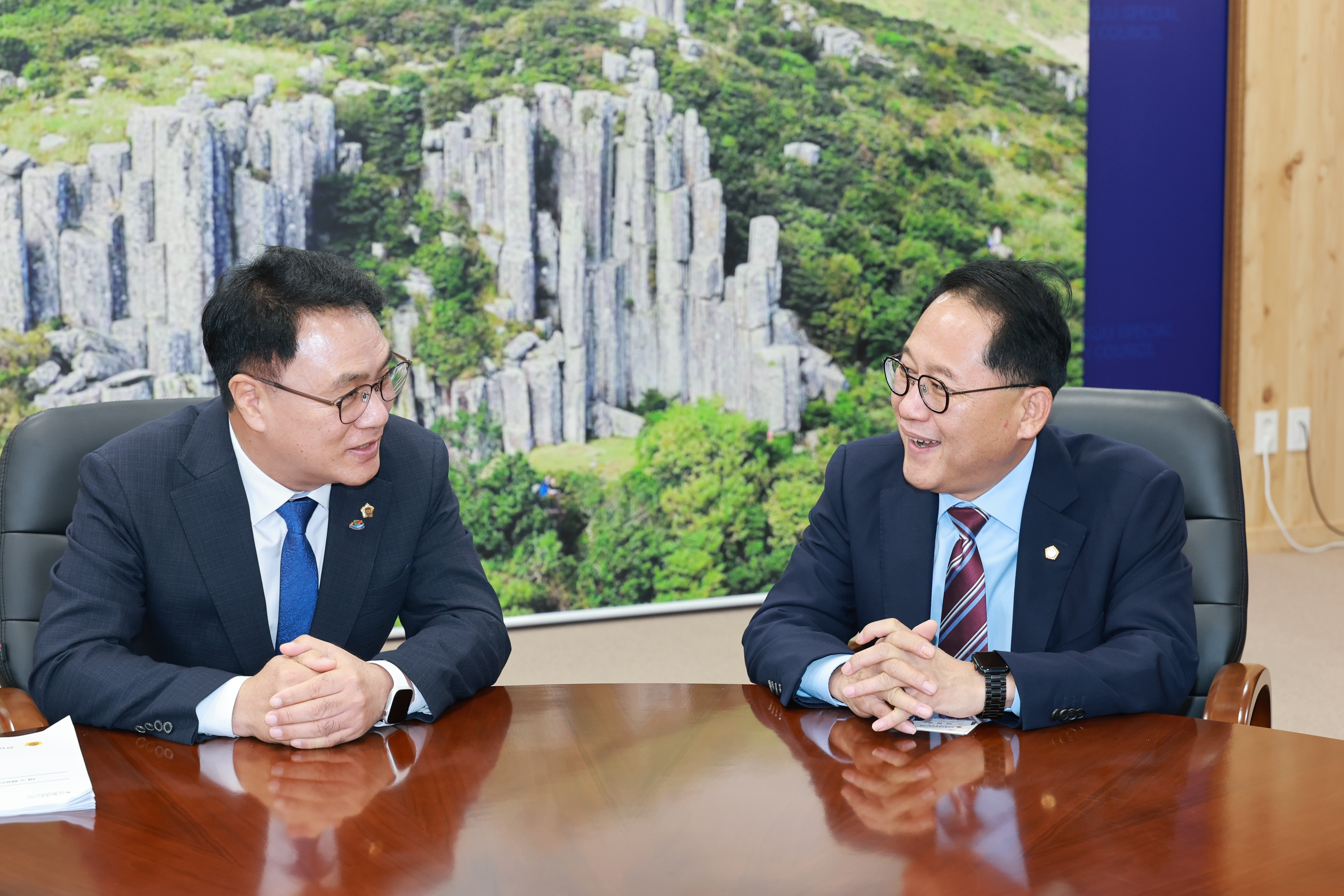 전남광주통합특별시의회-경기도의회 더불어믽당 대표단 간담회 2