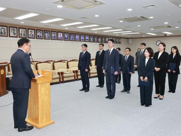 신규 임기제 공무원 임용장 수여식 5