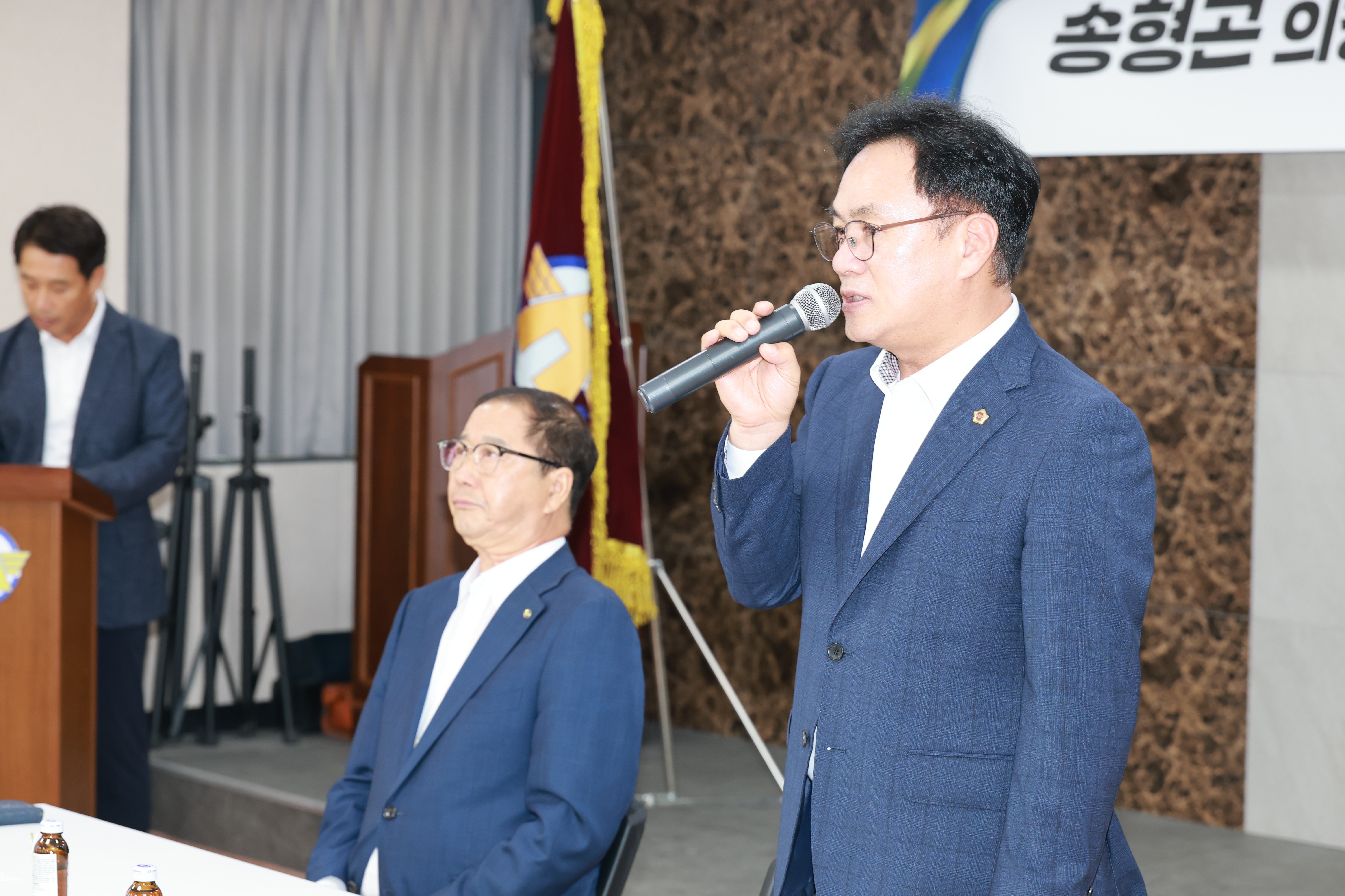 재 제주 호남향우회 방문 및 감사패 전달 9