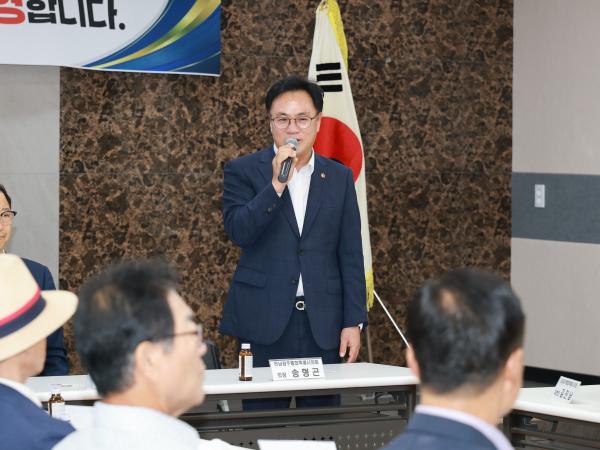 재 제주 호남향우회 방문 및 감사패 전달 2