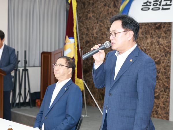 재 제주 호남향우회 방문 및 감사패 전달 9